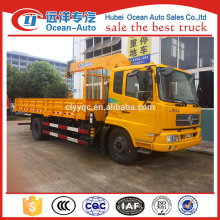 Dongfeng kingrun hydraulic boom truck crane for sale